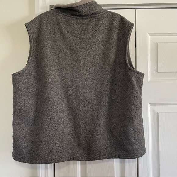 Vintage Men's Lee Sweater Vest with Zipper Size Medium - Picture 4 of 5